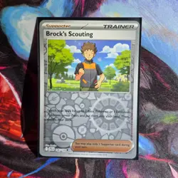 Pokemon Journey Together Brock's Scouting 146-159 Uncommon Reverse Holo - Image 1