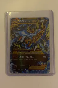 M Charizard EX Flashfire 2014 XY Rare Mega Holo Pokemon 108/106 Lightly Played - Image 1