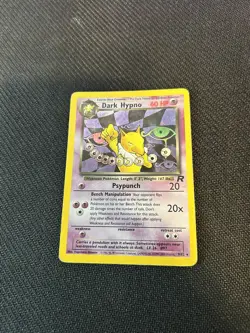 Dark Hypno Holo Rare Pokemon TCG Team Rocket 9/82 - LP - Image 1