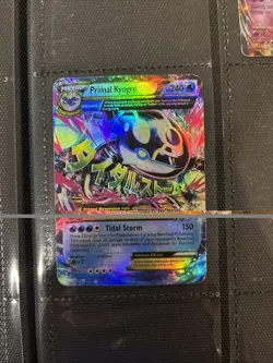 Primal Kyogre EX Alpha 55/160 XY - Primal Clash Holo Rare Pokemon TCG - MP - Image 1
