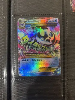 Primal Kyogre EX Alpha 55/160 XY - Primal Clash Holo Rare Pokemon TCG - MP - Image 3