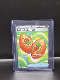Pokemon TCG Mega Evolution Buddy-Buddy Poffin 167/132 English NM - Image 1