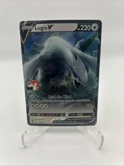 138/195 Lugia V Prize Pack Series Stamped Play Pokemon TCG Silver Tempest - Image 1