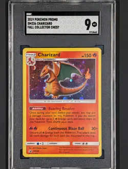 2019 POKEMON PROMO #SM226 CHARIZARD SGC 9 PSA 9 BCCG MT - Image 1