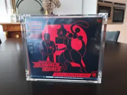Pokemon Destined Rivals ETB In Acrylic Case. New And Sealed. - Image 1