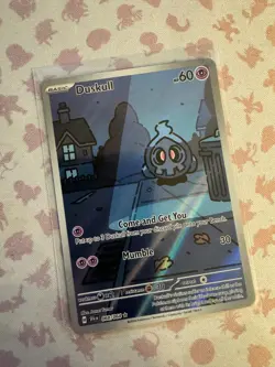 Duskull 068/064 IR - Shrouded Fable NM Pokemon tcg - Image 1