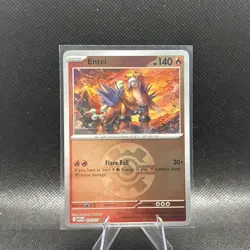 Pokemon TCG - Ascended Heroes - Quick Ball Reverse Holo Rare - Entei 025/217 NM - Image 1