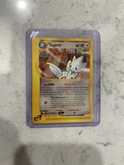 Pokemon TCG Togetic Non Holo Rare 39/147 Aquapolis Vintage E-Reader 2002 MP/LP - Image 1