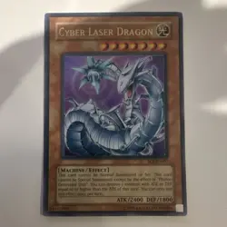 Konami Yu-Gi-Oh! Cyber Laser Dragon SOI-EN007 Shadow of Infinity Effect Light - Image 1