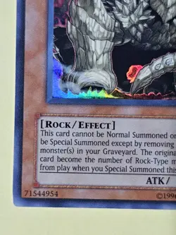 YUGIOH MEGAROCK DRAGON TLM-EN015 SUPER RARE NM-MT NEVER PLAYED - Image 3