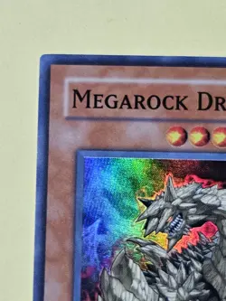 YUGIOH MEGAROCK DRAGON TLM-EN015 SUPER RARE NM-MT NEVER PLAYED - Image 4