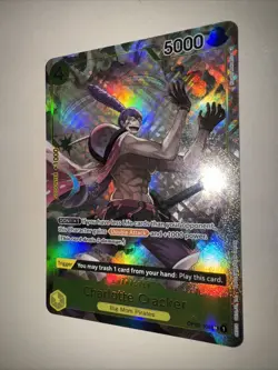 One Piece Card Game TCG Charlotte Cracker OP03-108 English AA SR CCG - Image 3
