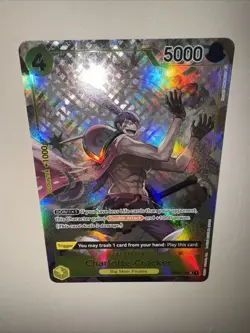 One Piece Card Game TCG Charlotte Cracker OP03-108 English AA SR CCG - Image 5