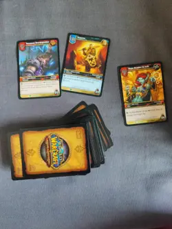 World of Warcraft trading card game - 80 random cards - Image 1