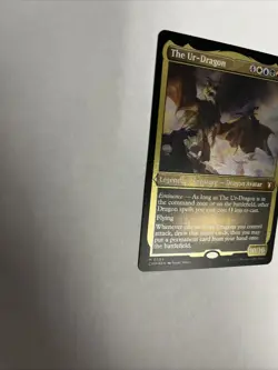 The Ur-Dragon Foil Etched Commander Masters Card #0594 MTG LP - Image 5