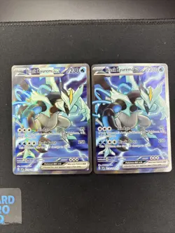 2 Pokemon TCG Black Kyurem EX Ultra Rare Card #218/191 Near Mint Condition - Image 1