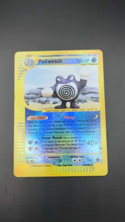 Poliwrath 24/165 - Reverse Holo Card - Expedition Base Set - Pokemon TCG - Image 3