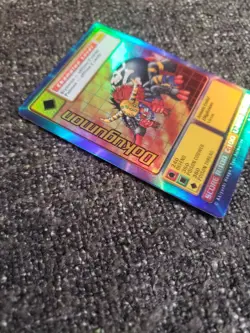 Vintage Digimon CCG Battle Series 1 Holo Card Dokugumon ST-19S - Image 3