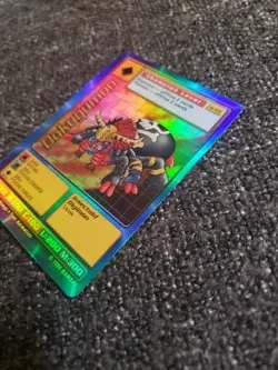 Vintage Digimon CCG Battle Series 1 Holo Card Dokugumon ST-19S - Image 4