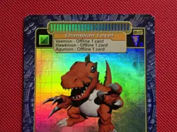Tyrannomon BO-137 HOLO FOIL Digimon Digi-Battle Card - Image 3