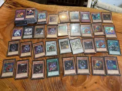 Yu-Gi-Oh Cards Lot Vintage 1996 Old Cards Look To Pictures Holographic And More - Image 1