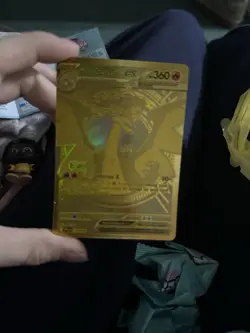 Pokemon M Charizard EX Mega M Charizard Gold Foil Art Card 108/106230HP - Image 3