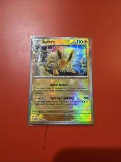 Pokemon TCG Prismatic Evolutions Jolteon Pokeball Reverse Holo Card 029/131 - Image 1