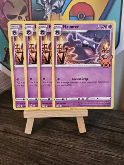 4 X 065/196 Haunter Uncommon Card Trick or Trade 2023 Pokemon Trading Card Game - Image 1