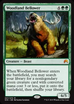 Woodland Bellower -Foil Near Mint MTG Magic Origins - Image 1