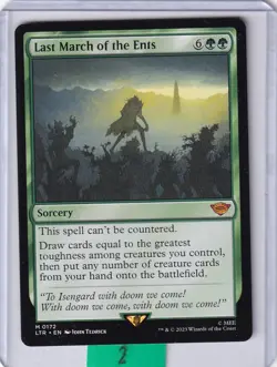 Last March of the Ents * The Lord of the Rings MTG - Image 3