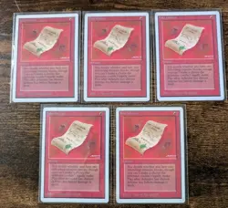 MTG Revised Edition Lot: Dwarven Demolition Team, Invisibility, Chaoslace + More - Image 1