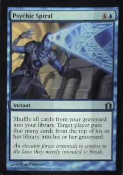 Psychic Spiral - Return to Ravnica: #47, Magic: The Gathering Lp R36 - Image 1