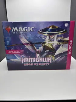 Magic The Gathering Kamigawa Neon Dynasty Bundle 8 Set Boosters + Accessories 195166103143 - Image 1