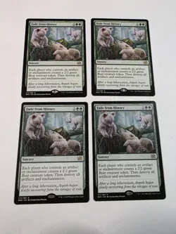 4x Fade From History - The Brother's War - Near Mint - MTG - Image 1