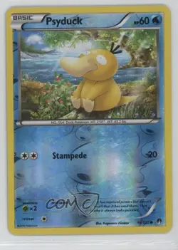Psyduck Reverse Foil Pokemon XY Breakpoint #16 - Image 1