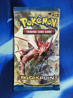 Pokemon XY 2016 Breakpoint Booster Pack Complete Artset Lot X4 Sealed Nm M - Image 2