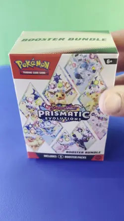 Pokemon TCG Prismatic Evolutions Booster Bundle - 6 Packs - SEALED - Image 2