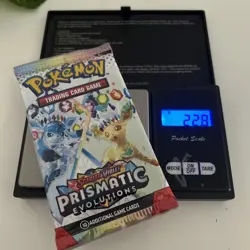 Prismatic Evolutions Booster Pack Pokemon - Heavy Pack 22.8g - Image 1