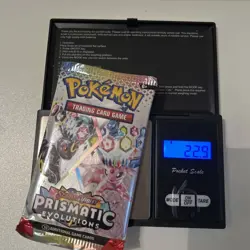 Prismatic Evolutions Booster Pack Pokemon Heavy Pack 22.8g - Image 1