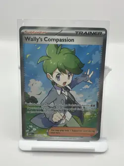 Wally's Compassion 176/132 Ultra Rare Holo ME01: Mega Evolution Pokemon TCG NM - Image 1
