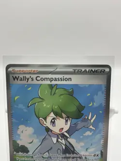 Wally's Compassion 176/132 Ultra Rare Holo ME01: Mega Evolution Pokemon TCG NM - Image 3