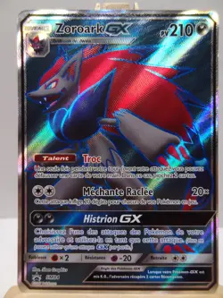 Carte Pokemon " Zoroark GX " Promo - Full Art - SM84 - Soleil & Lune - FR - Image 3