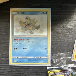 Pokemon Hidden Fates Sealed Promo GX SM210 Plus Charmander & Froakie Mint!! - Image 2