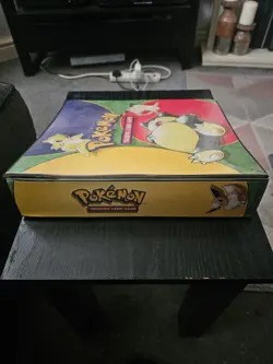 Pokemon Vintage 1999 Base Set A4 Original Folder Binder Snorlax WOTC 👀 - Image 2