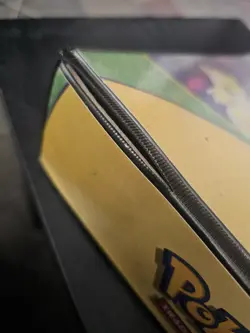 Pokemon Vintage 1999 Base Set A4 Original Folder Binder Snorlax WOTC 👀 - Image 3