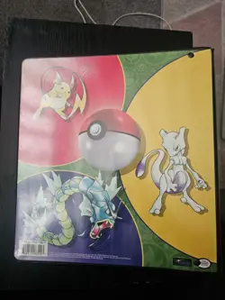 Pokemon Vintage 1999 Base Set A4 Original Folder Binder Snorlax WOTC 👀 - Image 4