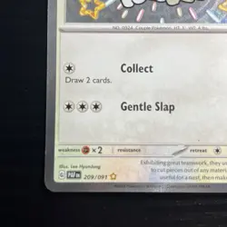 Pokemon Tandemaus Shiny Rare Holo 209/091 SV: Paldean Fates English - Image 5