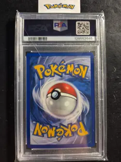 First Edition 2000 Pokemon Gym Challenge 98/132 Sabrina's Porygon PSA NM-MT 8 - Image 2