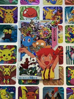 Pokemon Charizard Vintage Pocket Monsters Vending HOLO Prism Sticker 99 Nintendo - Image 1