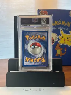 Pokemon Psyduck Legendary Collection Reverse Holo PSA 9 WOTC - Image 2